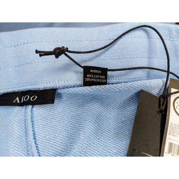 AKOO Slick Sweatpants Men's 3XL Mascot Cerulean Light Blue Drawstring NWT - Picture 11 of 11